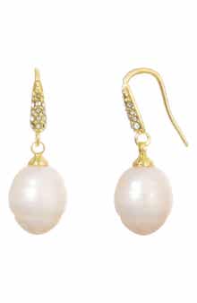 Adornia Freshwater Pearl Drop Earrings