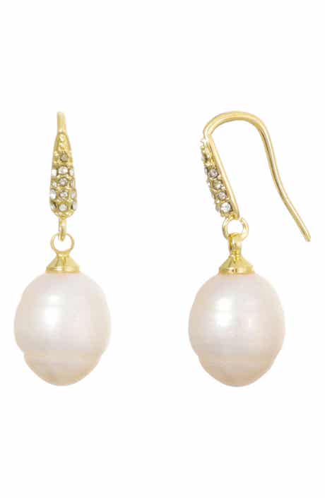 Adornia Freshwater Pearl Drop Earrings