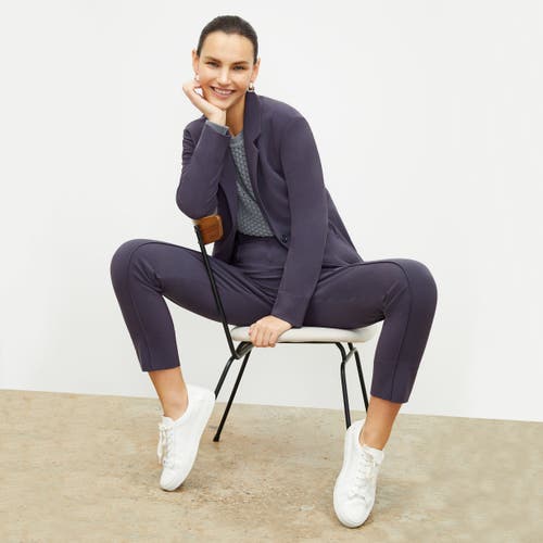 M.m.lafleur Colby Travel Pant In Cool Charcoal