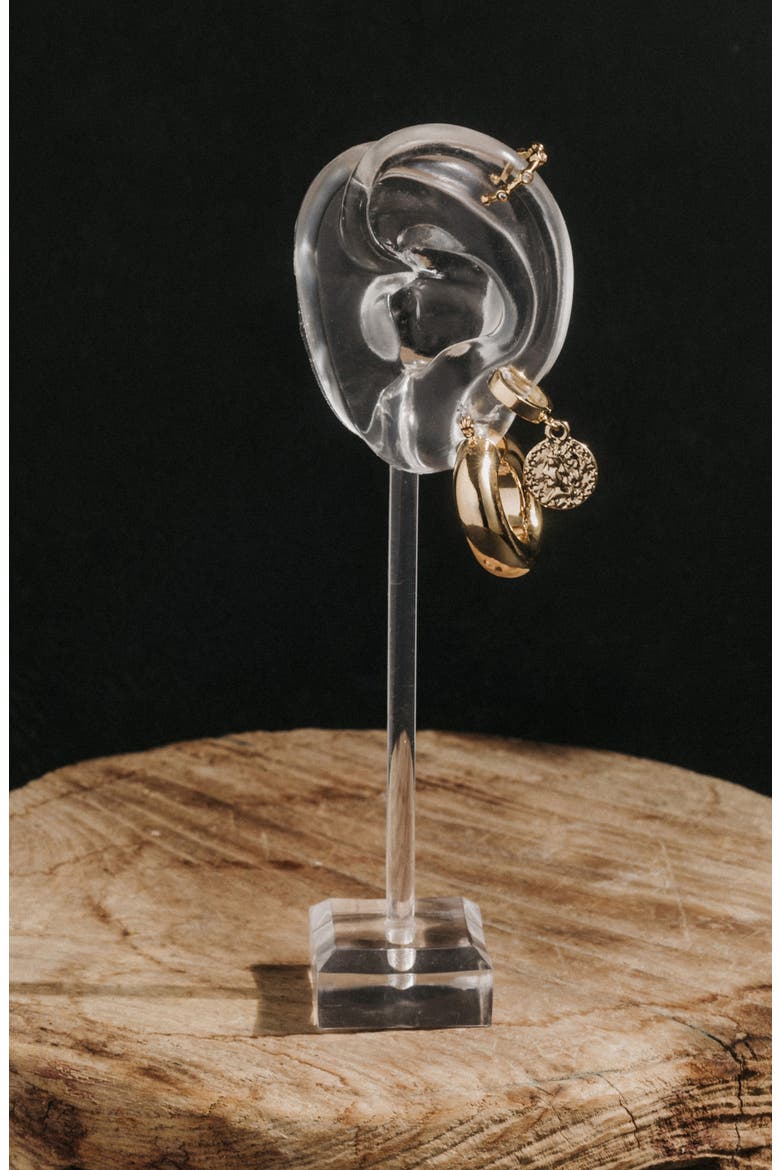 Indi Ear Cuff, Alternate, color, GOLD