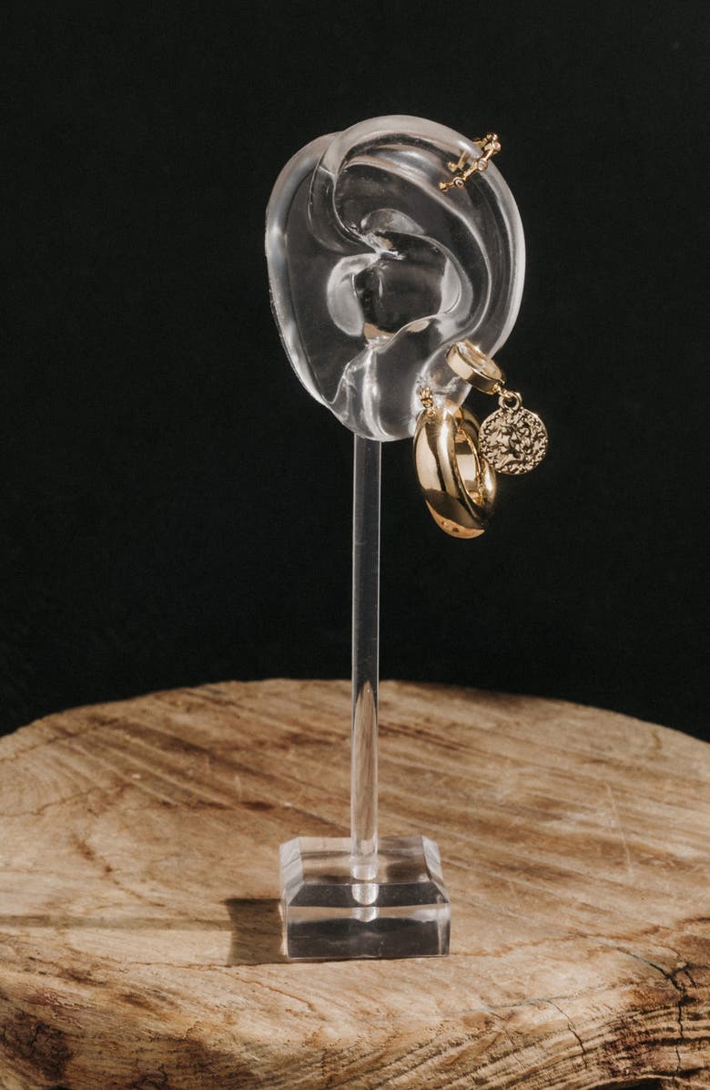 Child of Wild Indi Ear Cuff, Alternate, color, Gold