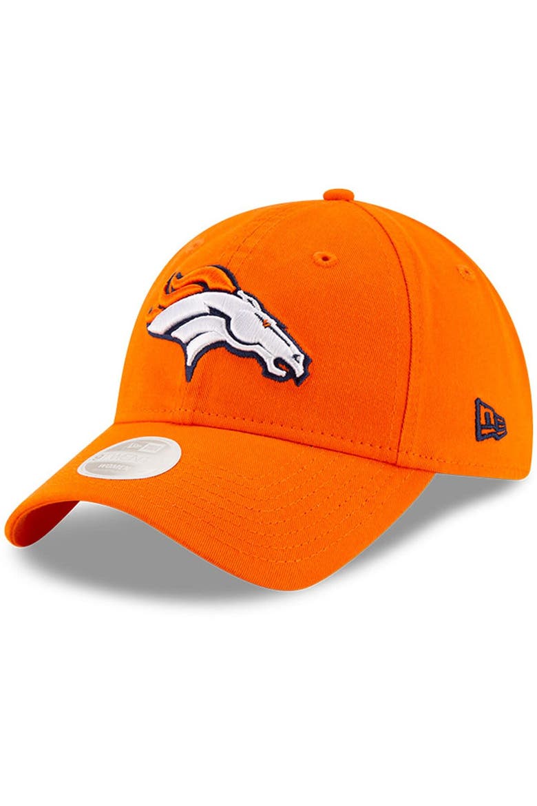 Women's New Era Orange Denver Broncos Core Classic Primary 9TWENTY Adjustable Hat, Main, color, Orange