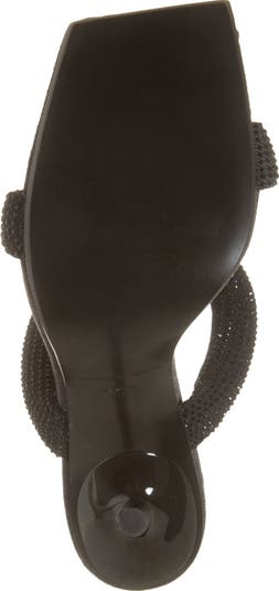【関税込み】Julie Tubular Sandal - Alexander Wang - Syntheti julie 105mm nylon tubular sandal in BLACK | alexanderwang®