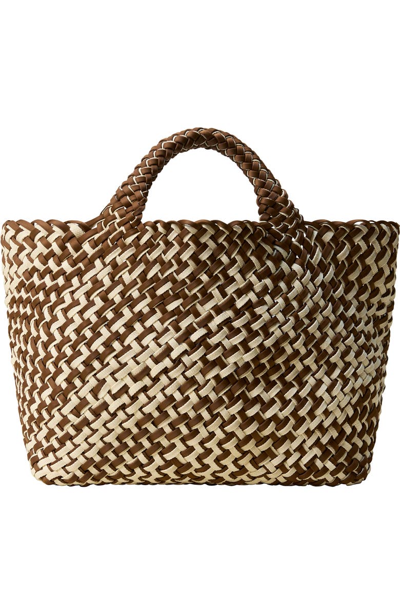 NAGHEDI Medium St. Barths Tote, Main, color, Carmel