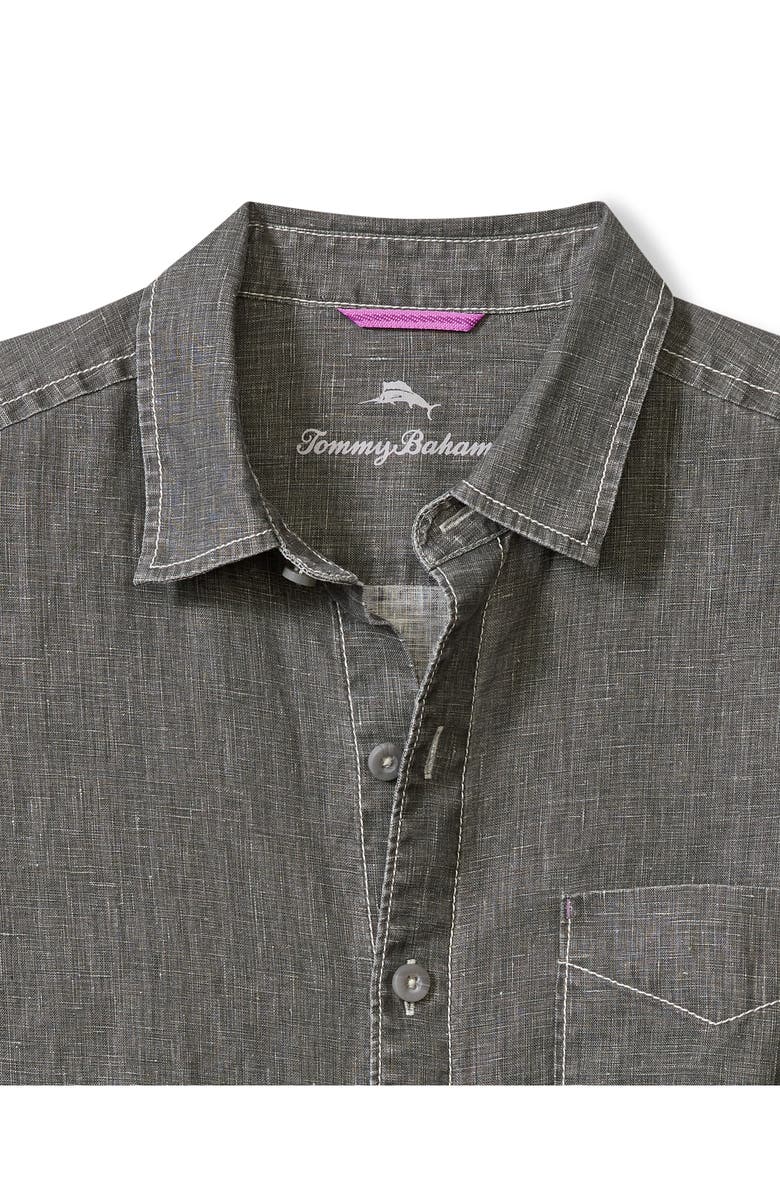 Tommy Bahama Sea Glass Breezer Classic Fit Button-Up Linen Shirt, Alternate, color,