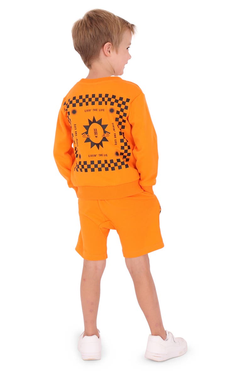 TINY TRIBE Kids' Livin' Cotton Graphic Sweatshirt, Alternate, color, 