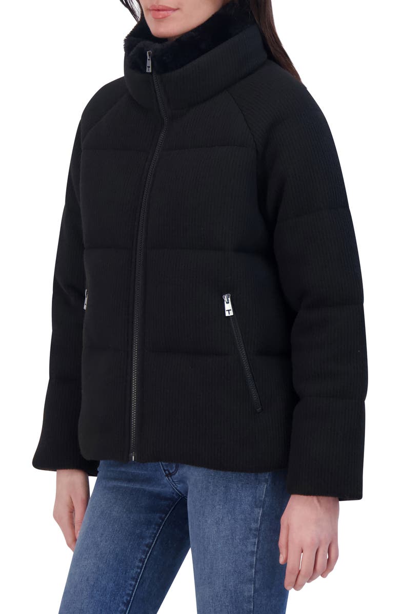 Tahari Sandy Rib Quilt Jacket, Alternate, color, 