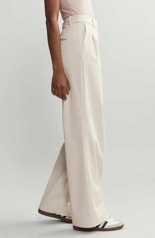 Rhone Commuter Pleat Pants In Light Sand