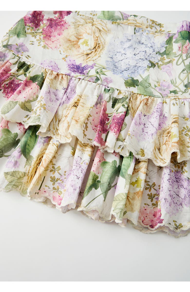 Marlo Kids Seraphina Cotton Mini Skirt, Alternate, color, 