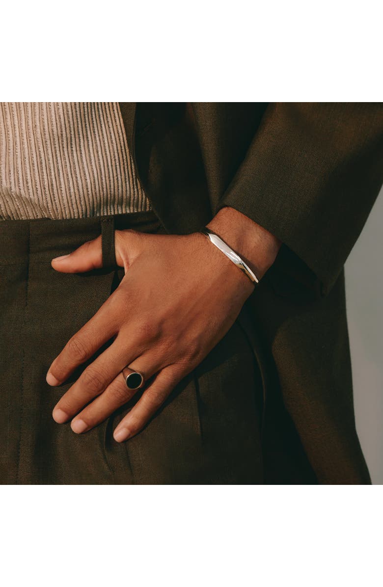 LOUPN Black Onyx Signet Ring, Alternate, color, Black