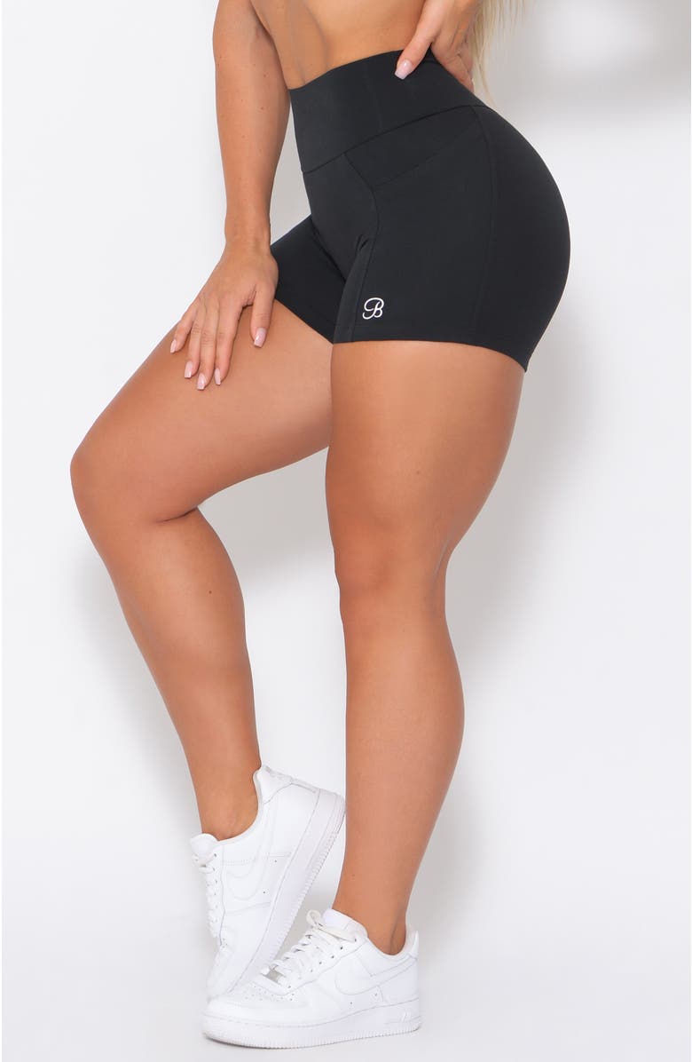 Bombshell Sportswear Curves Shorts, Alternate, color, Black