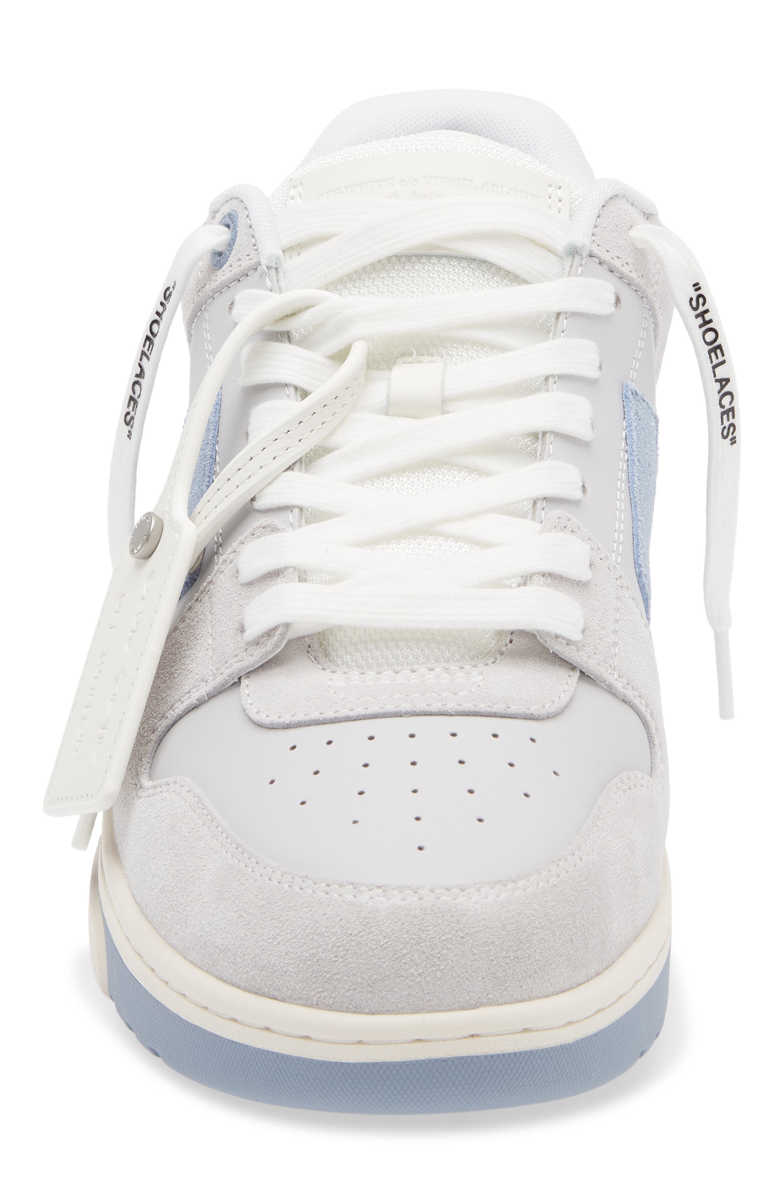 Off-White Out of Office Low Top Sneaker, Alternate, color, Medium Grey - Dusty Blue