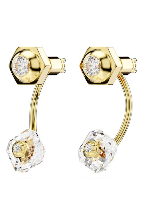 Swarovski Numina Single Drop Earring In Gold