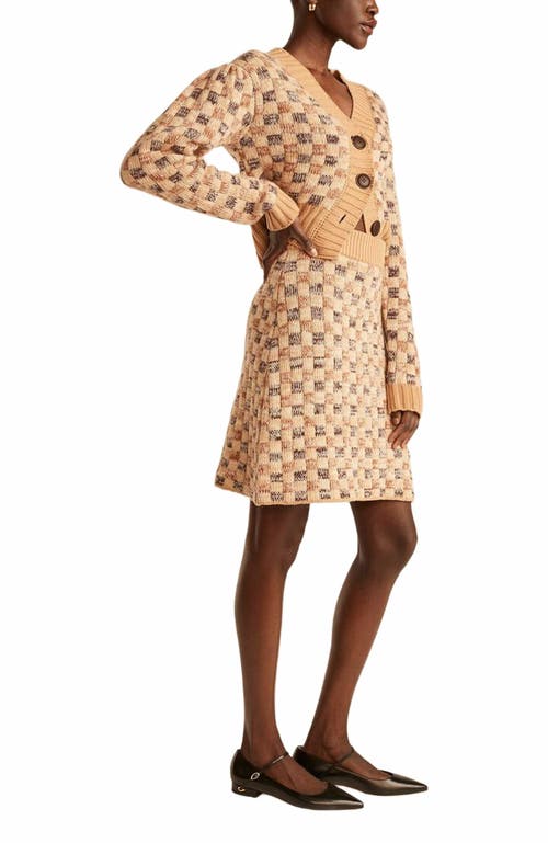 Rebecca Taylor Mini Skirt In Neutral