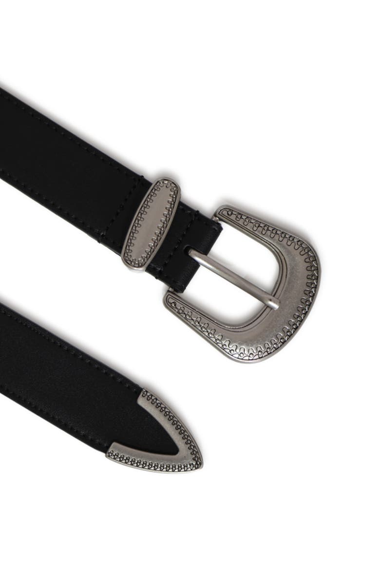 Reset Western Belt, Alternate, color, Black