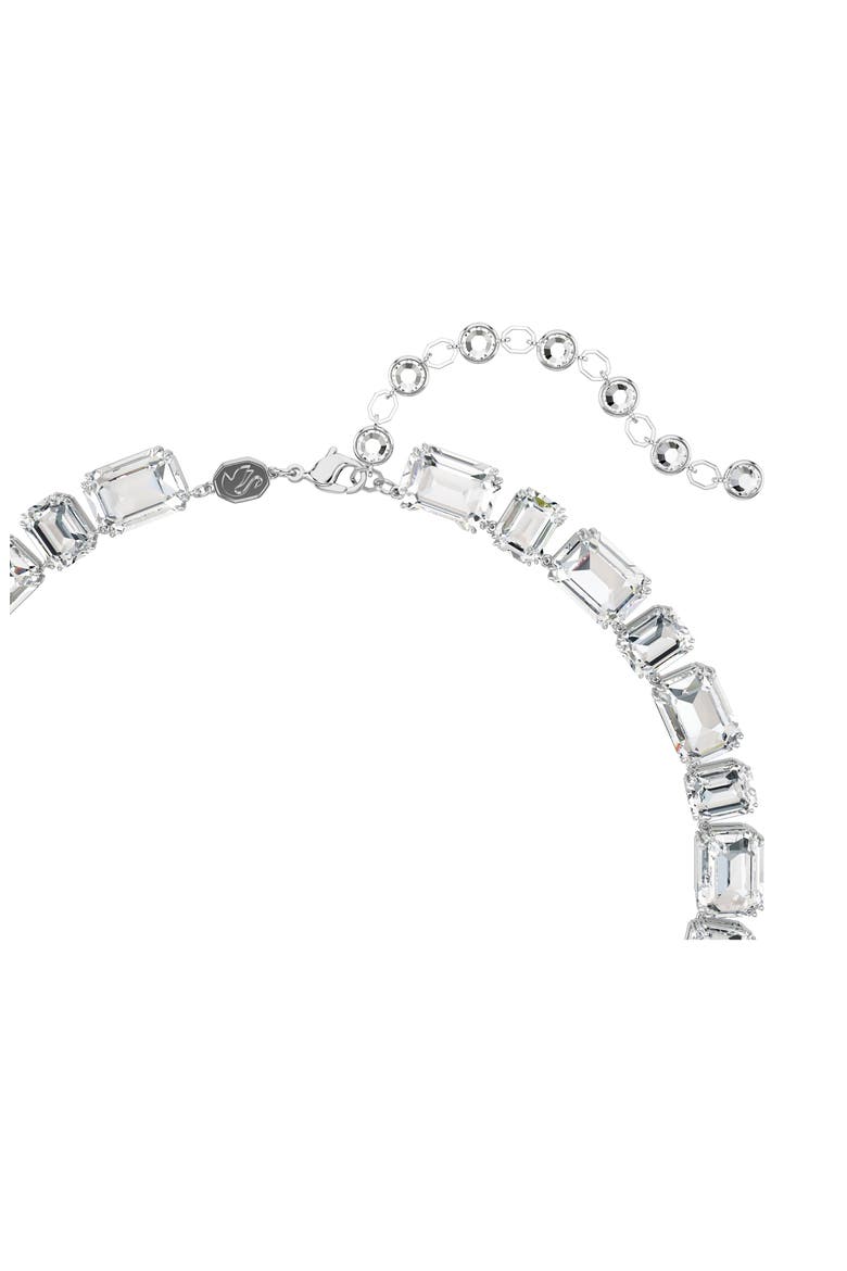 Millennia Octagon Crystal Tennis Necklace, Alternate, color, WHITE