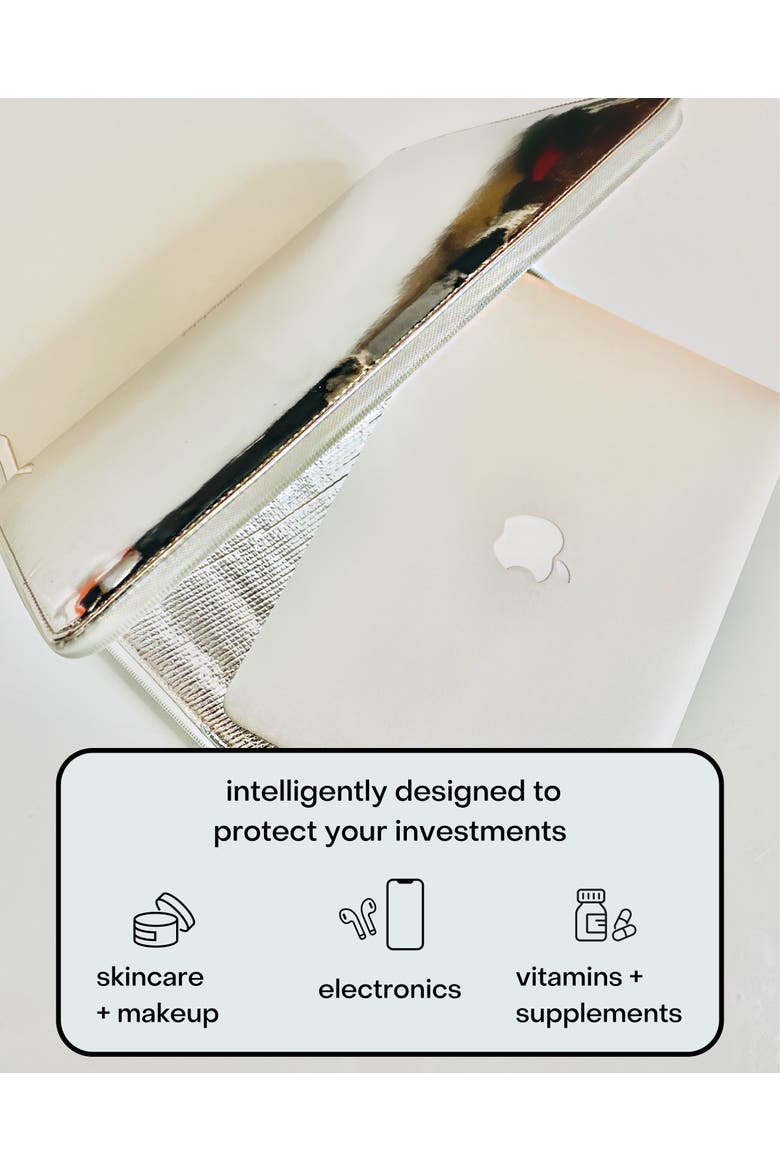 Performance Laptop Sleeve, Alternate, color, Silver