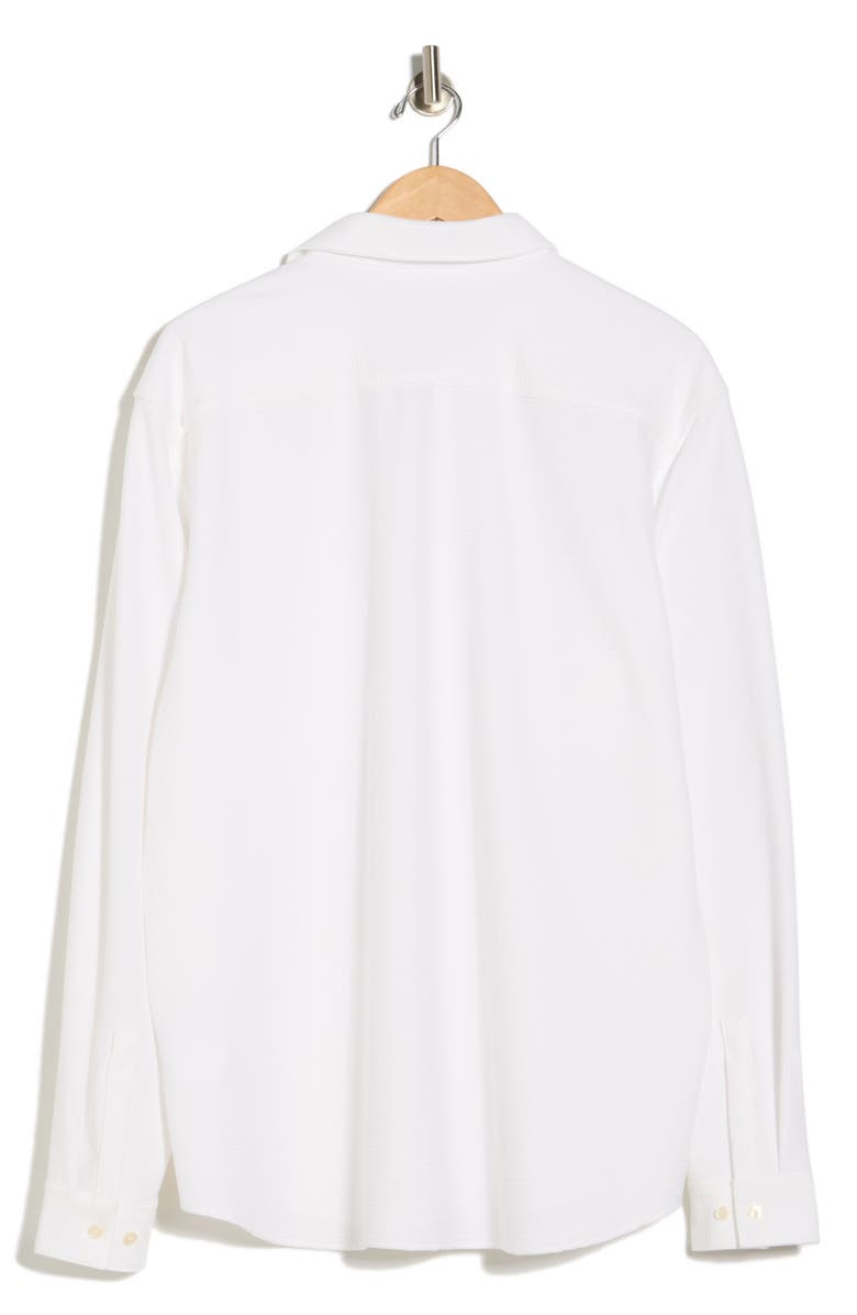 Theory Irving 2P Stretch Button-Up Shirt, Alternate, color, White