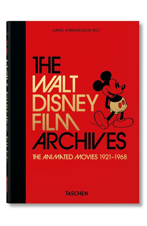 'The Walt Disney Film Archives: The Animated Movies 1921-1968' 40th Anniversary Edition Book
