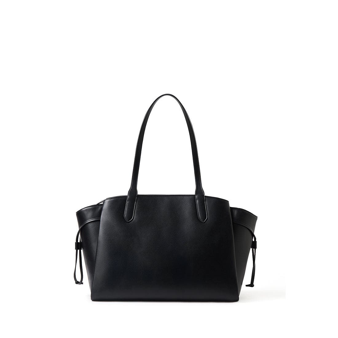 Clothilde - Vegan Suede Tote Bag, Alternate, color, Black