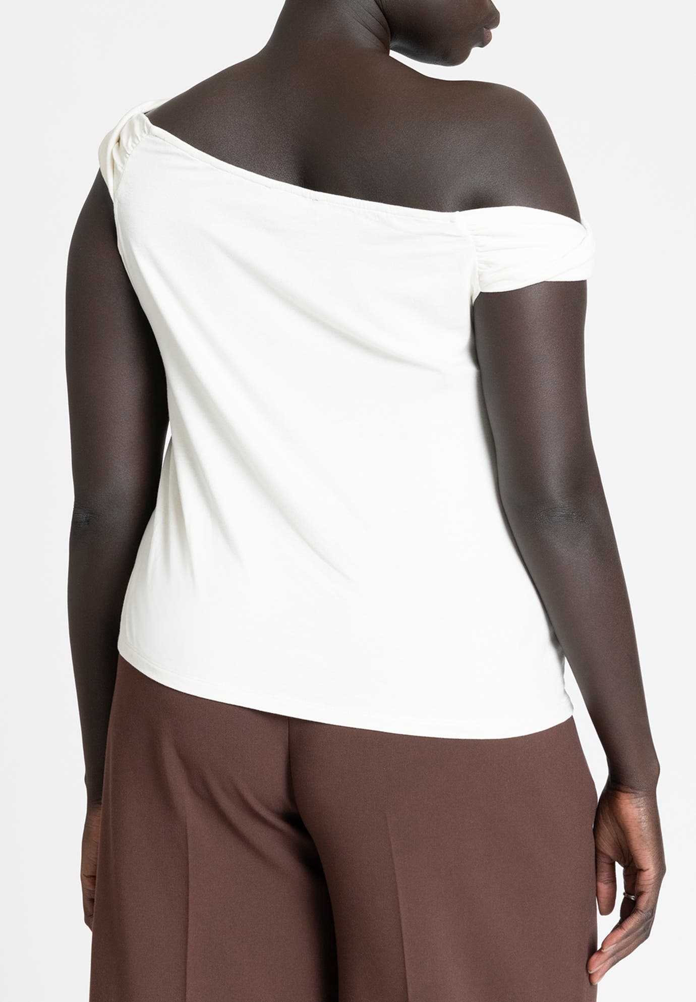 Asym Twist Sleeve Top - image 2