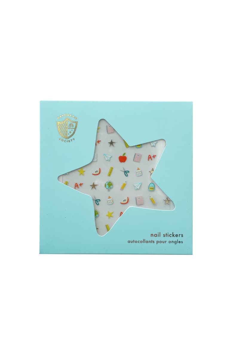 Back to School Nail Stickers, Main, color, Assorted Pre-Pack