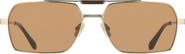 FERRAGAMO 61mm Navigator Sunglasses