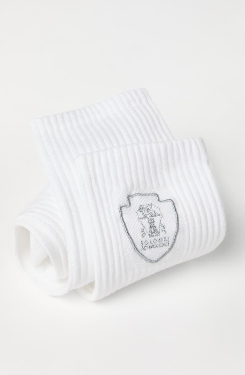 Brunello Cucinelli Cotton knit socks, Alternate, color, 