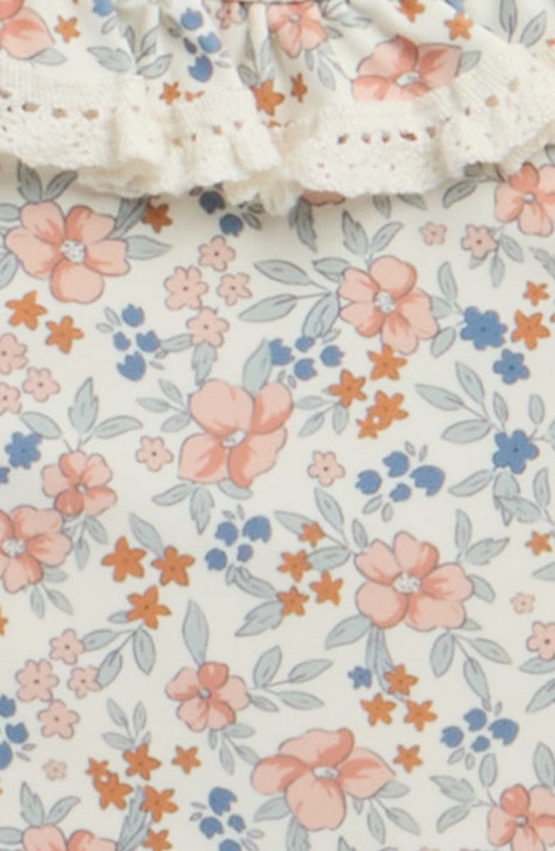 Rylee + Cru Margaret One-Piece Swimsuit, Alternate, color, Ivory