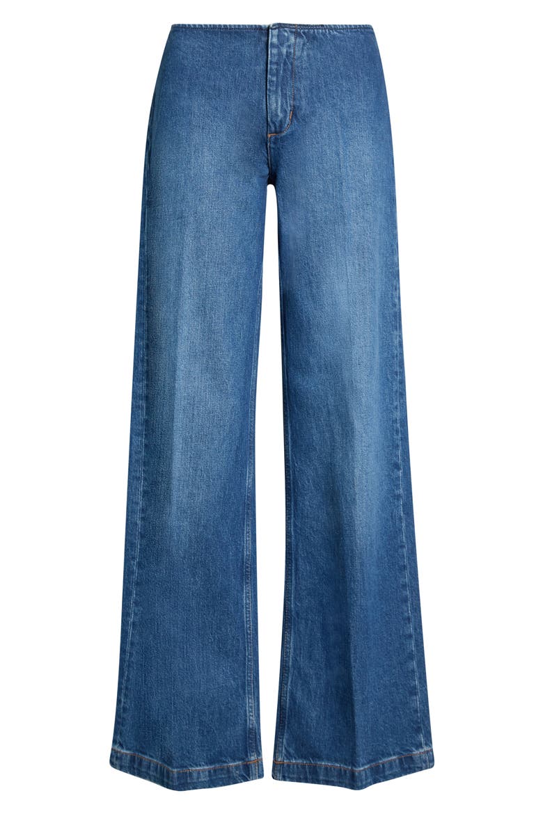 Talissa Low Rise Wide Leg Jeans, Alternate, color, PYRAMID
