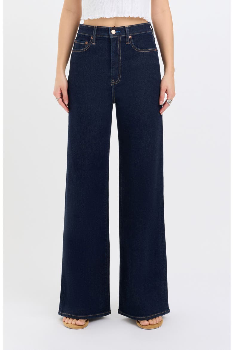 Farout Wide Leg Jeans, Main, color, LUME