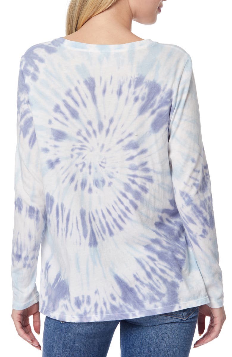 C & C California C&C California Aiden Tie Dye Long Sleeve Graphic Tee, Alternate, color,