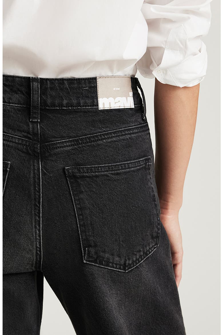 Florida Mid Rise Wide Leg Jeans, Alternate, color, DARK SMOKE CLASSIC B
