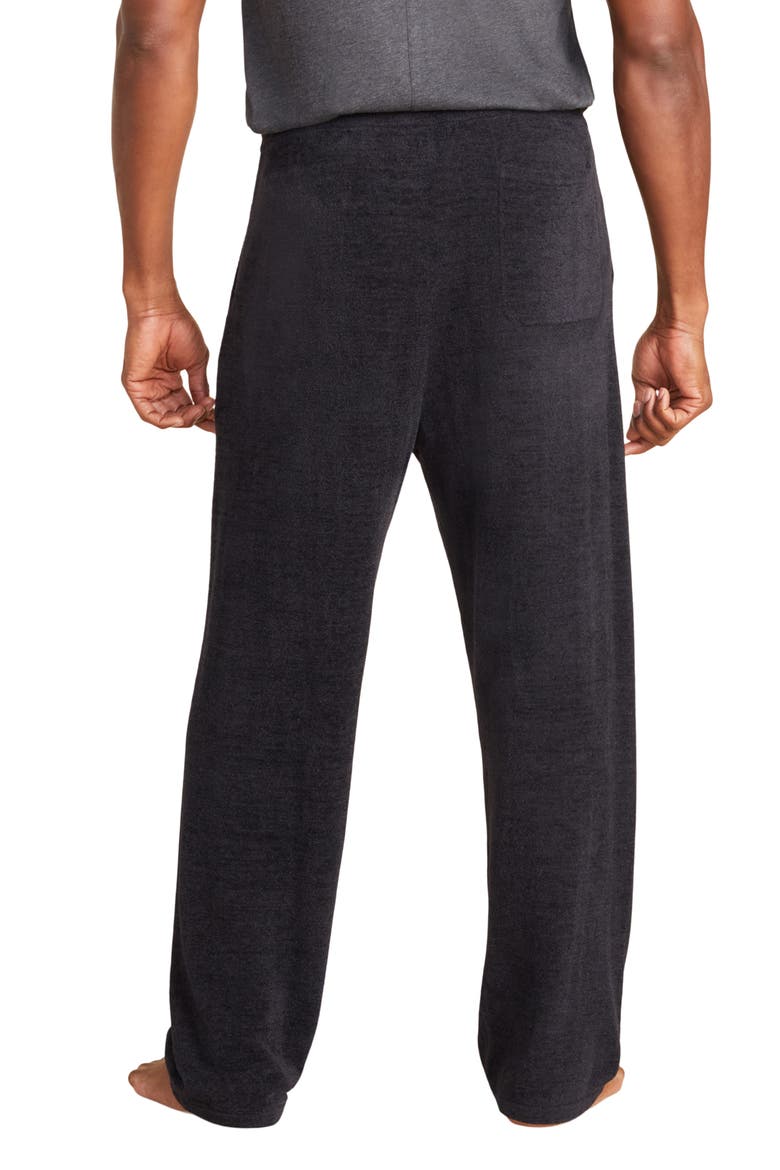 Fleece Lounge Pants, Alternate, color, BLACK