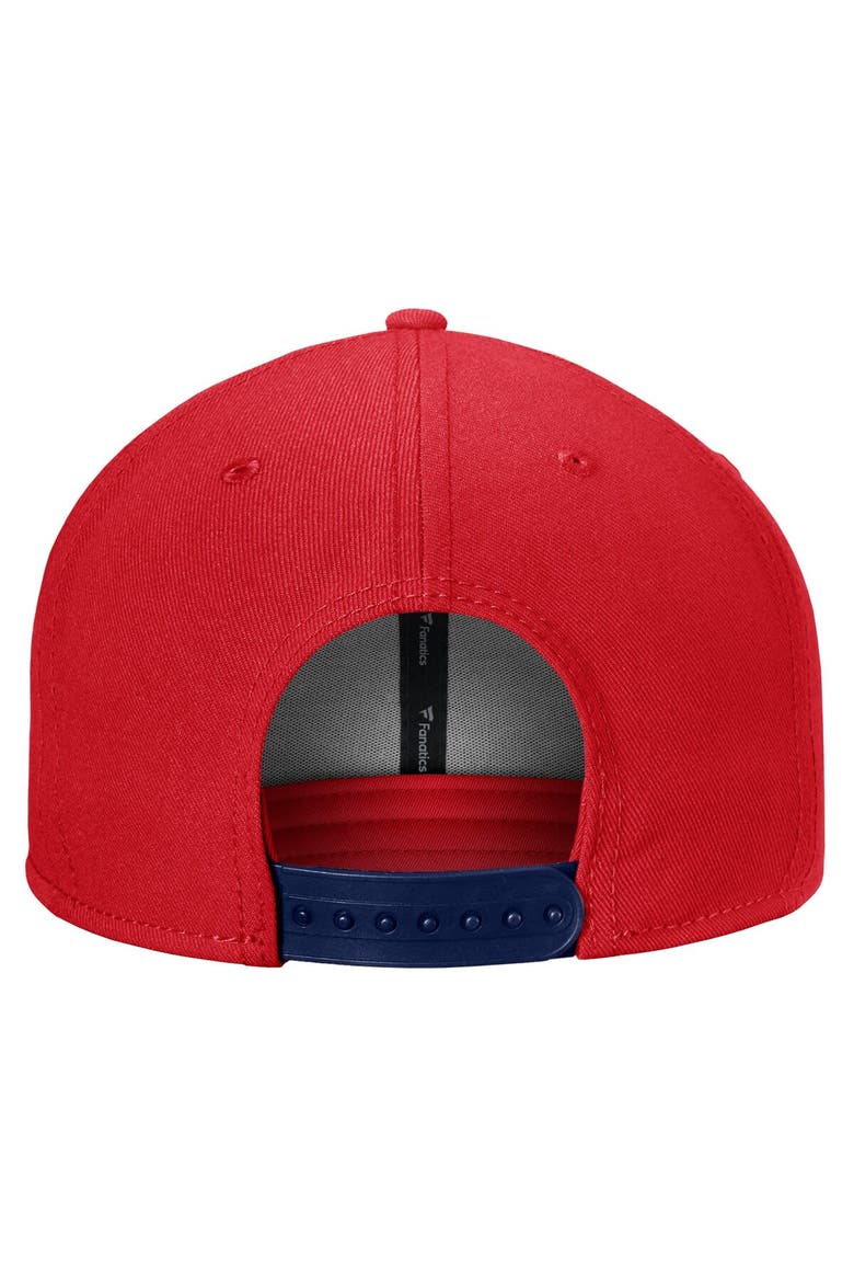 Men's Fanatics Branded Red New York Rangers Fundamental Adjustable Hat, Alternate, color, Red