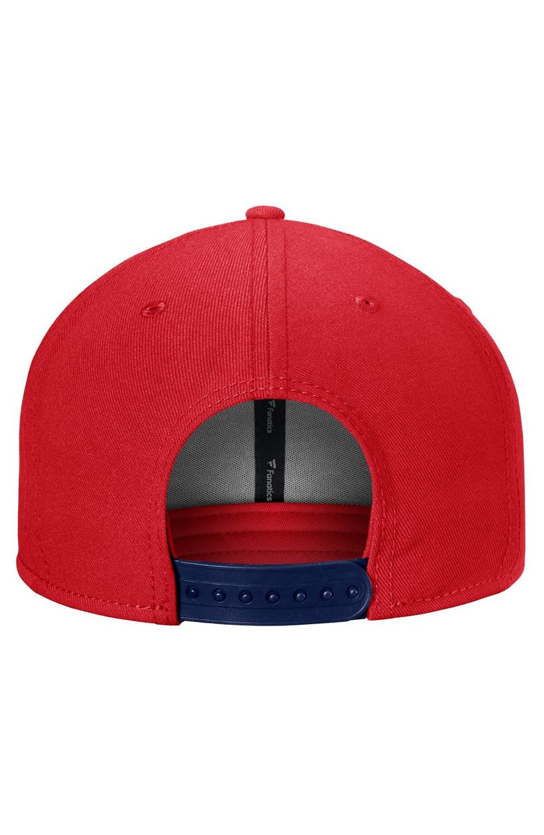 FANATICS Men's Fanatics Branded Red New York Rangers Fundamental Adjustable Hat, Alternate, color, Red