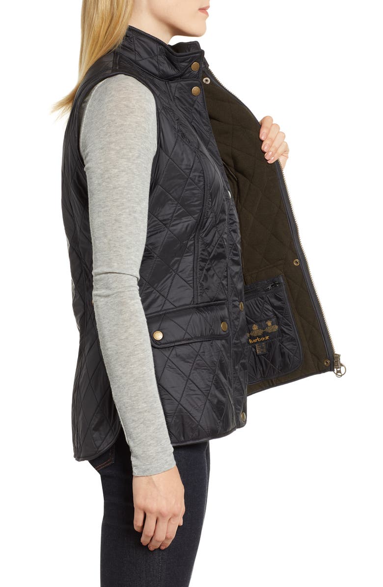 Barbour Wray Fleece Lined Vest, Alternate, color,