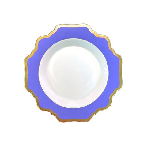 Anna's Palette Rim Soup Bowl