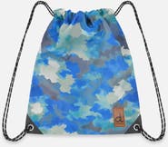 Deux par Deux Camouflage Durable Lightweight Drawstring Bag