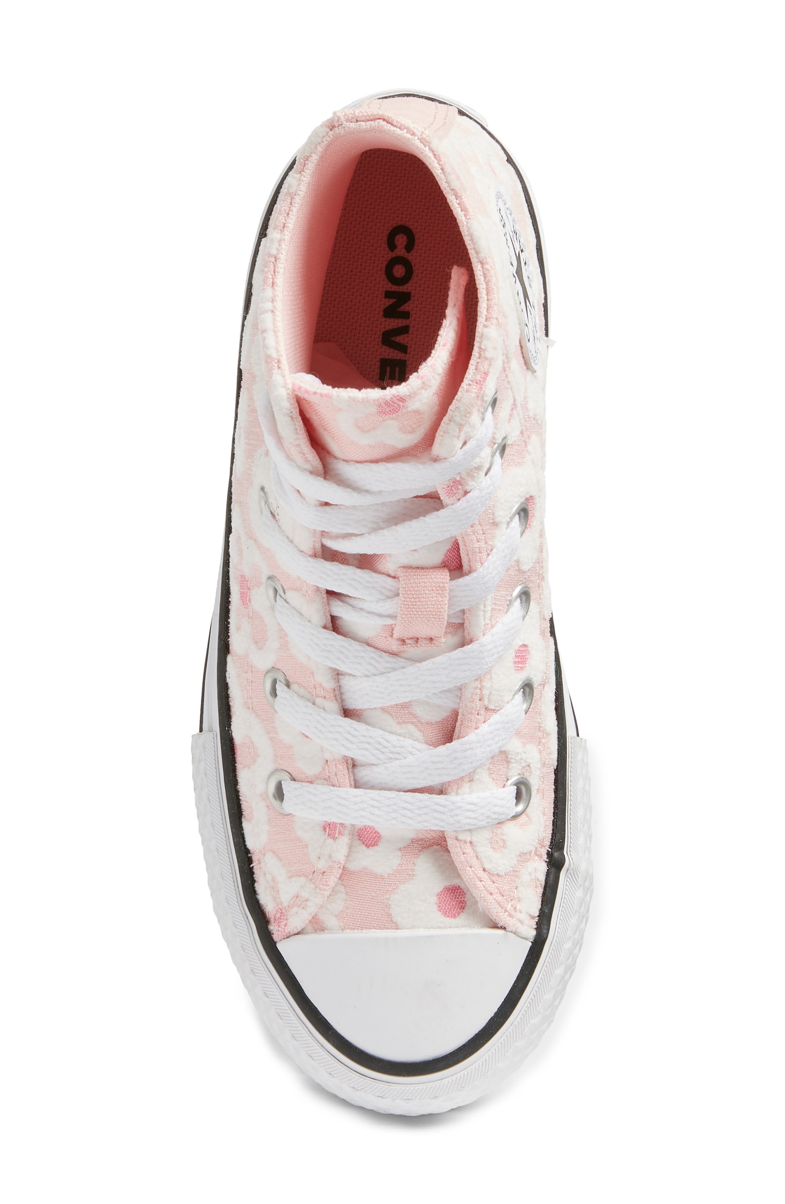 Converse Kids' Chuck Taylor<sup>®</sup> All Star<sup>®</sup> EVA Lift Floral High Top Sneaker, Alternate, color, 