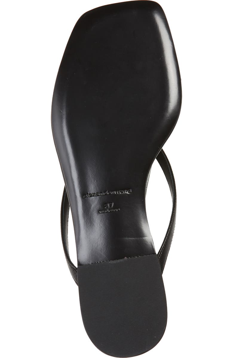 Alexander Wang Ivy Rhinestone Logo Sandal, Alternate, color,