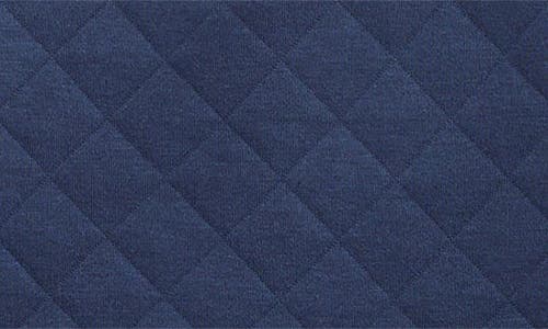 7 For All Mankind Kids' Quilted Pullover & Knit Denim Joggers Set In Blue