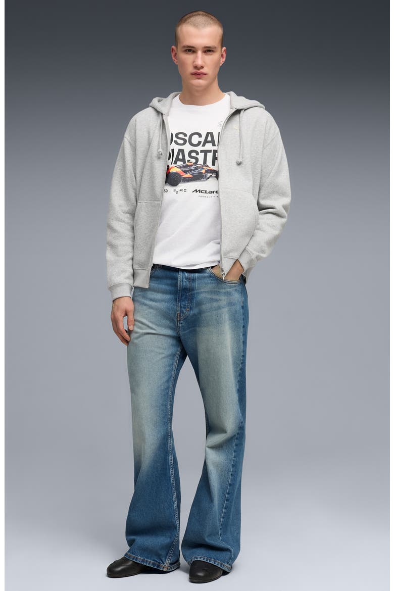 McLaren Racing Driver Graphic T-Shirt, Alternate, color, WHITE GLOW HEATHER