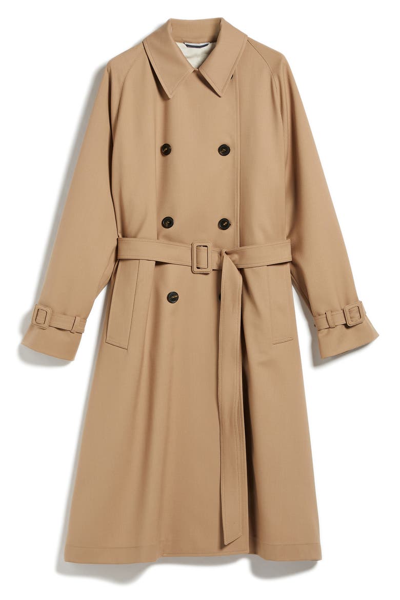 Water Resistant Trench Coat, Alternate, color, CAMEL