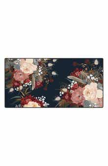Deny Designs Brielle Boho Floral Print Desk Mat