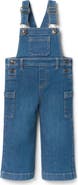Janie and Jack Denim Overall In Medium Wash