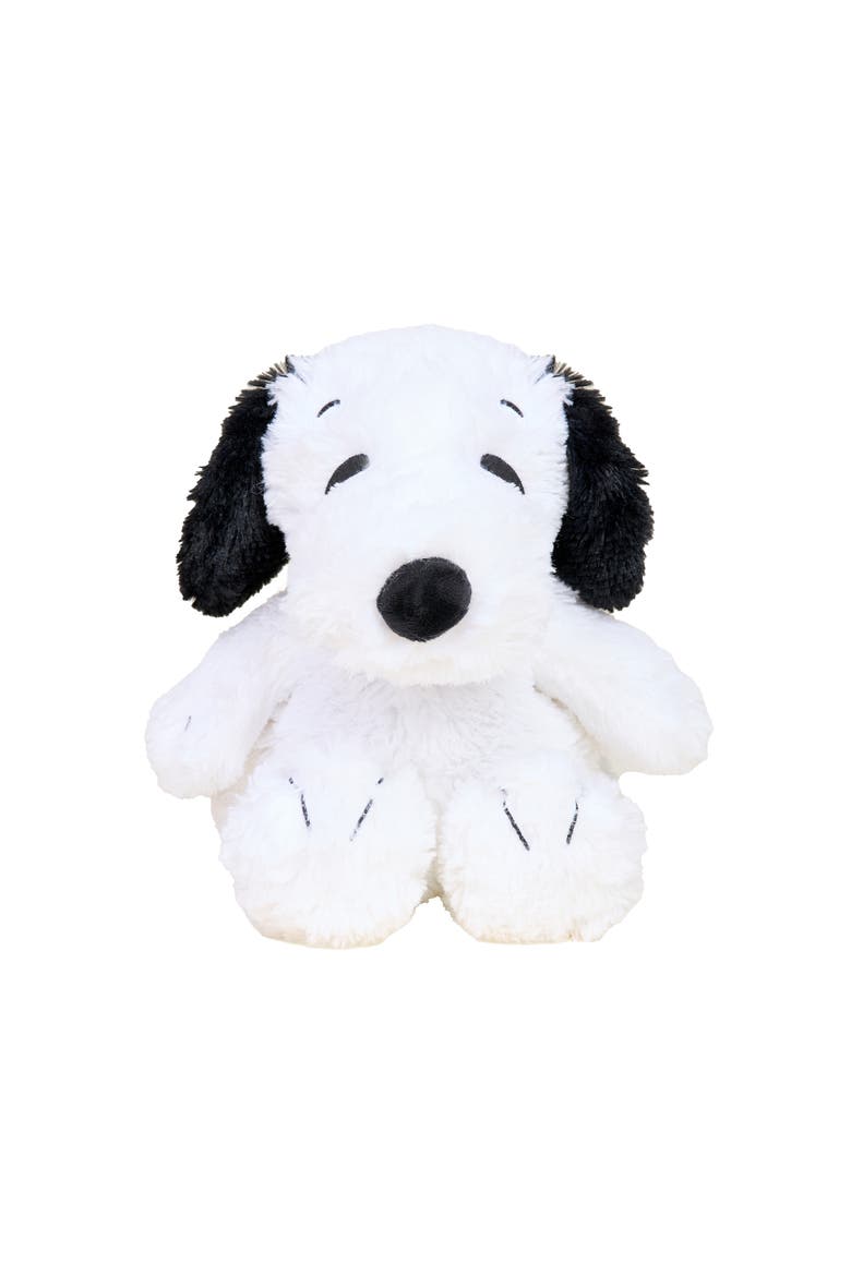 Snoopy Plush Toy - Red Collar, Alternate, color, White