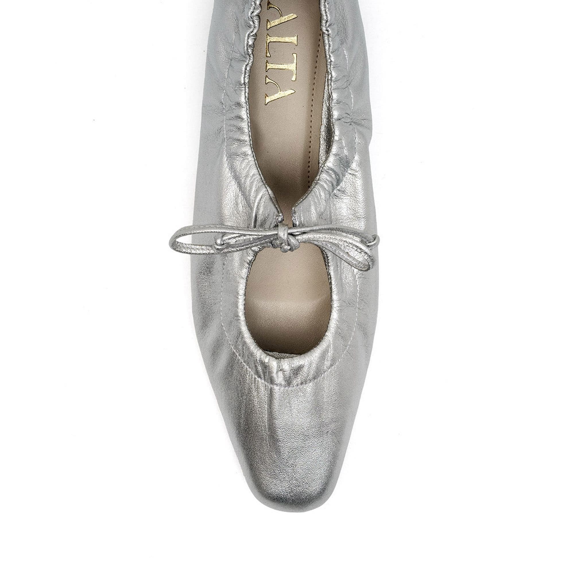 Gemma Flats, Alternate, color, Silver