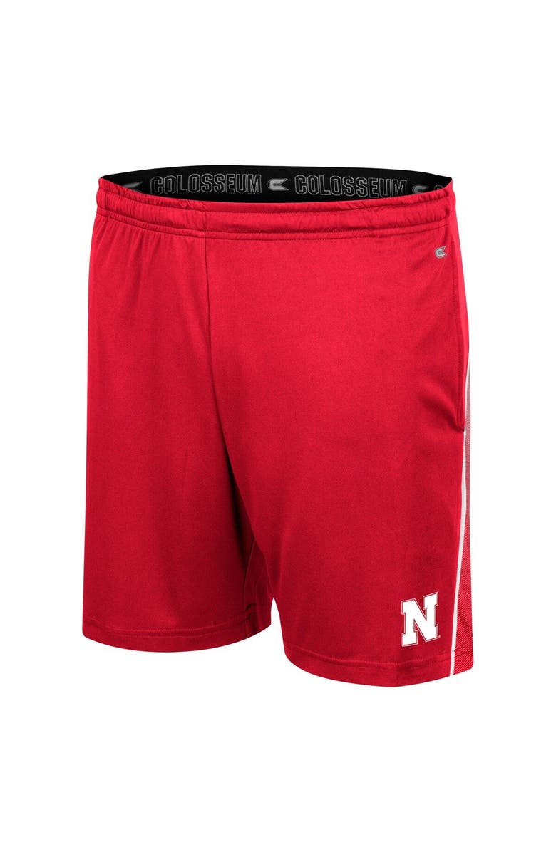 COLOSSEUM Men's Colosseum Scarlet Nebraska Huskers Laws of Physics Shorts, Alternate, color, Scarlet