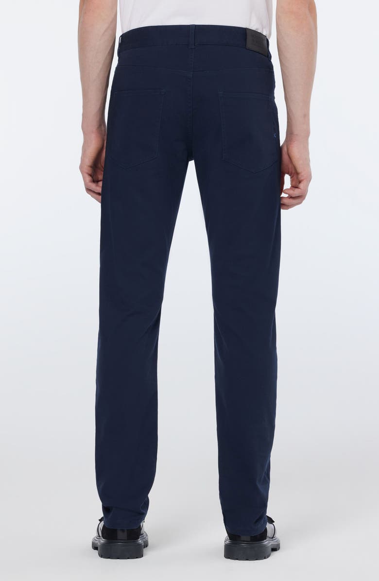 Scotch & Soda Ralston Slim Fit Five Pocket Stretch Twill Pants, Alternate, color, Navy